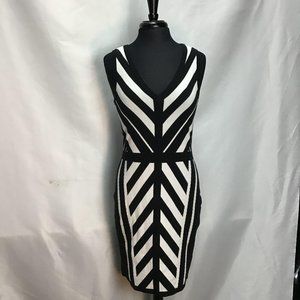 Bold Print, Bodycon,  Sweater Dress